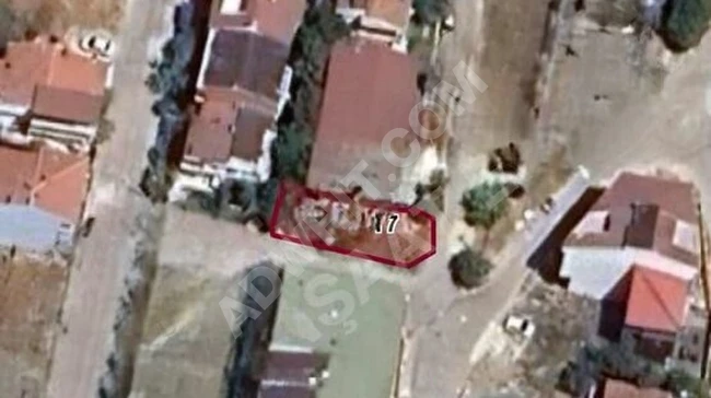 A land area of 158 square meters, with a building ratio of 9/50, licensed for building 3.5 floors, southern frontage in SELİMPAŞA