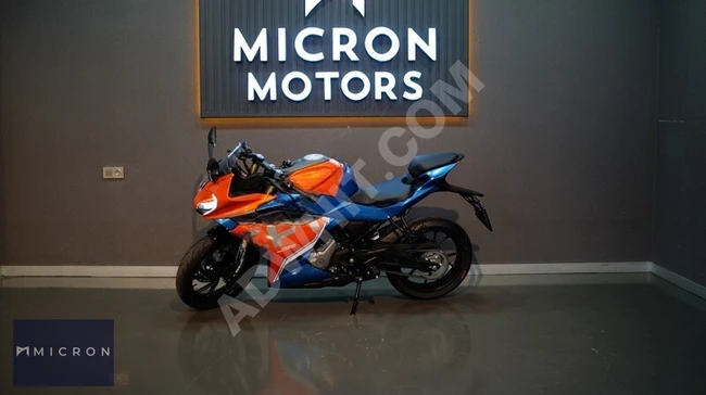 Bike - 250 SAR with the option for installment from the exhibition selling MICRON MOTORS factory products.