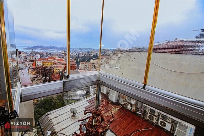 1+1 apartment with a view for sale on BEYOĞLU YENİ ÇARŞI street