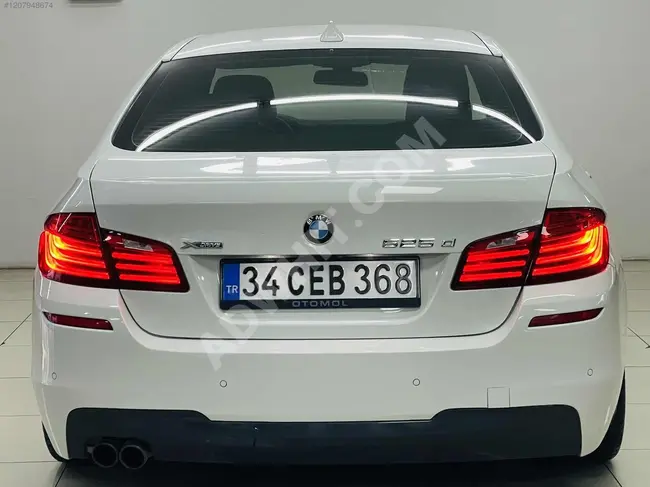 سيارة BMW 525D XDRIVE M SPORT موديل 2015 - فاصل الشفط - كاميرا للرؤية الخلفية - مسافة 199,000 كم