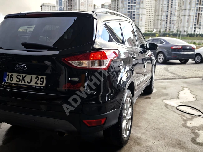 FORD KUGA - with all-wheel drive, full package, with a sunroof, no defects and no accident history, available for trade.