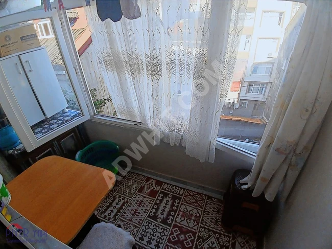 Apartment 2+1 for sale, very close to the main street, third floor, in the center of ÇAĞLAYAN