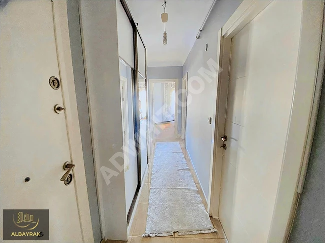 A very spacious 2+1 apartment for sale with two bathrooms, parking space, next to OKYANUS sports complex and FİLE store.