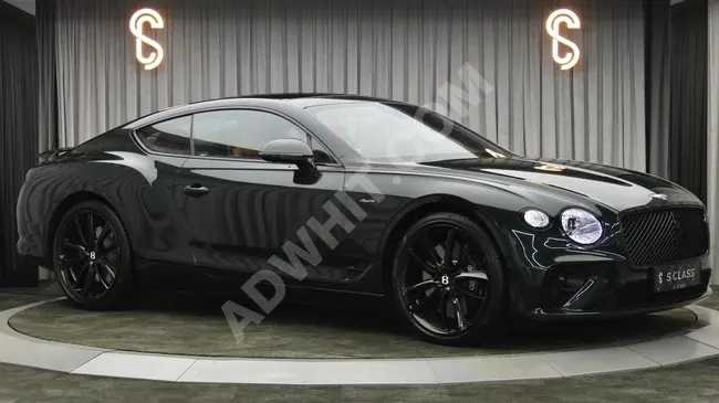 سيارة  BENTLEY CONTINENTAL GT V8 AZURE موديل 2023 - AIRMATIC - مع تدليك - من الوكيل