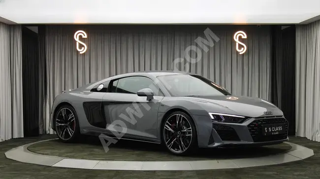 2023 - AUDI R8 COUPE 5.2 V10 - بقوة 570 حصان - بنظام صوتي Bang & Olufsen - من SCLASS