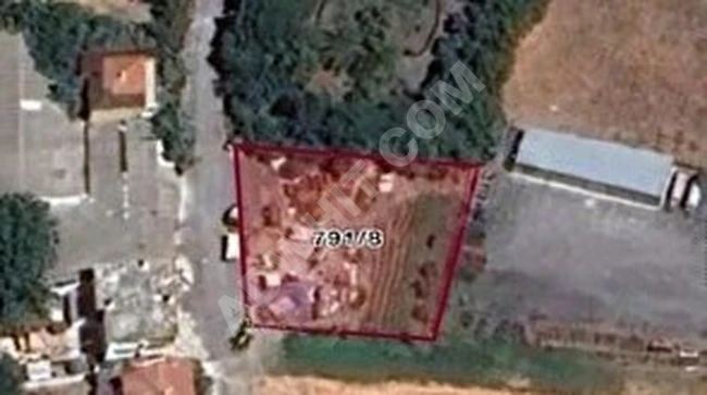 A land area of 780m² designated for construction within walking distance of the center in Selimpaşa.