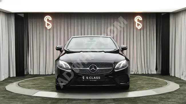 سيارة MERCEDES E350 AMG CABRIO موديل 2018 - بدون أخطاء - من الوكالة