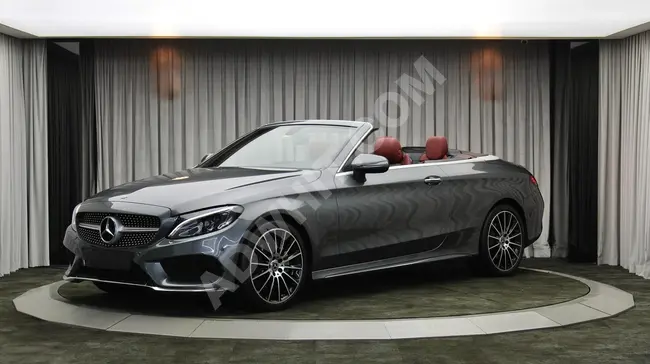 SCLASS 2017 MERCEDES C180 AMG CABRIO / KIRMIZI TENTE- HATASIZ -