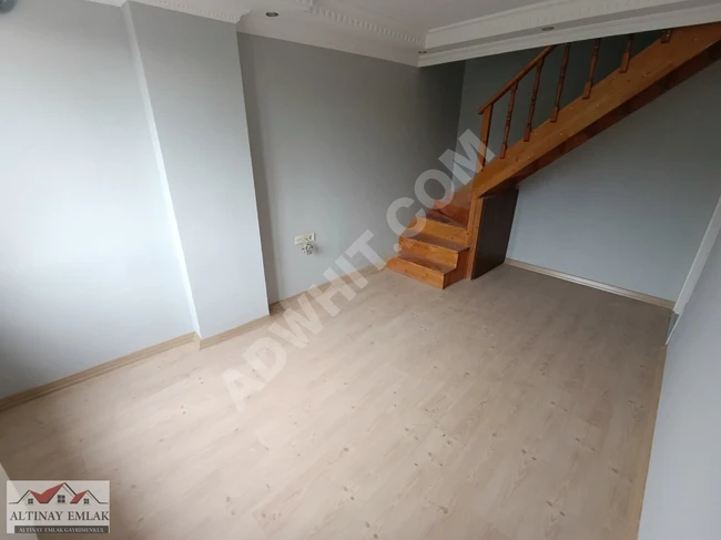 Empty 3+1 duplex apartment for sale in a new building in 4LEVENT ÇELİKTEPE.