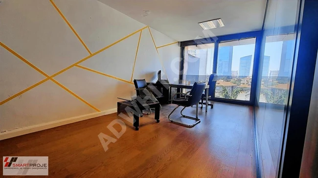 1.Levent de 8 Bölüm 280 m2 Ofis Kullanımına Uygun Dublex Daire