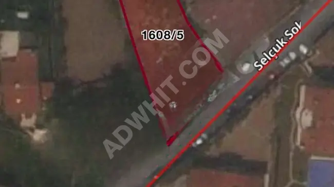 Land for sale with an area of 782 square meters, in the heart of nature, in ÇAVUŞBAŞI ÇİFTLİK.