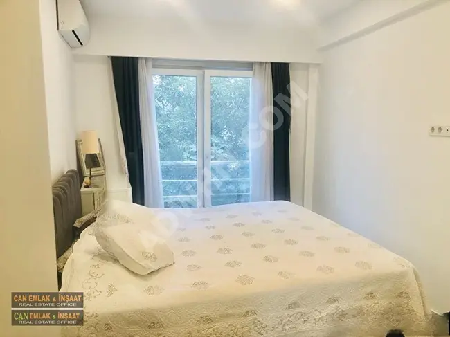 Apartment (2+1) with an area of 130 square meters in the heart of Cihangir, with high ceilings, fully furnished with modern furniture, quality (A) plus, completely new.