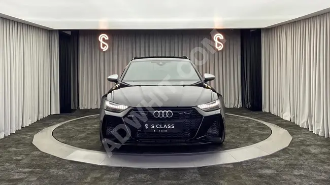 AUDI RS6 4.0 TFSI QUATTRO 2023 - بقوة 600 حصان , جنوط B&O 22 بوصة - من SCLASS