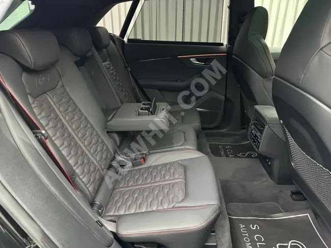 2023 AUDI RSQ8 4.0 TFSI model with ceramic rear axle B&O