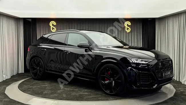 2023 AUDI RSQ8 4.0 TFSI model with ceramic rear axle B&O