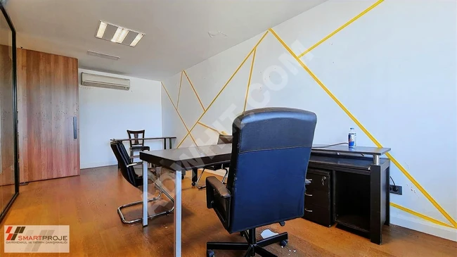 1.Levent de 8 Bölüm 280 m2 Ofis Kullanımına Uygun Dublex Daire