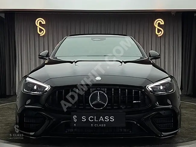 سيارة MERCEDES AMG C63 S E PERFORMANCE موديل 2024 بقوة 680 حصان خالية من أخطاء من الوكيل