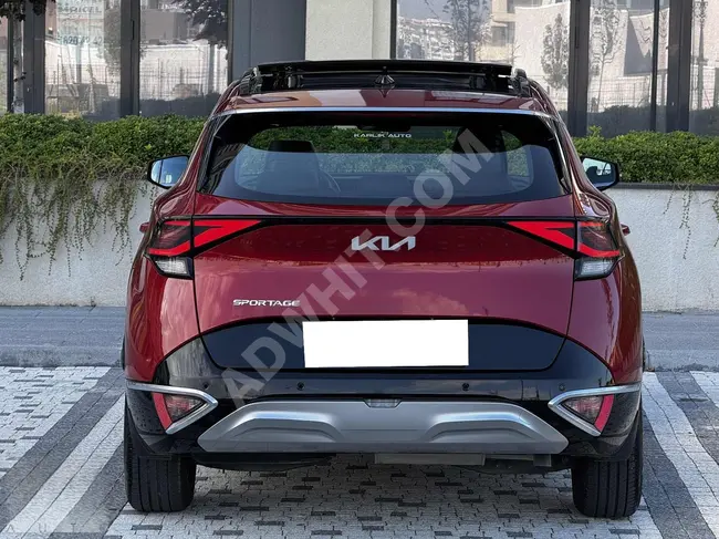 "KARLIK AUTO" KİA SPORTAGE HATASIZ BOYASIZ KIRMIZI DİZEL HYBRİD