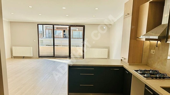 Duplex (3+1) with an area of 160m² in a new building, located 20 meters from the main street in Kurtuluş, featuring a terrace and a fantastic city view.