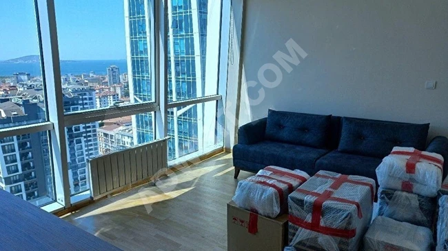 3+1 Apartment with Full Sea View in Maltepe, DAP Royal Center