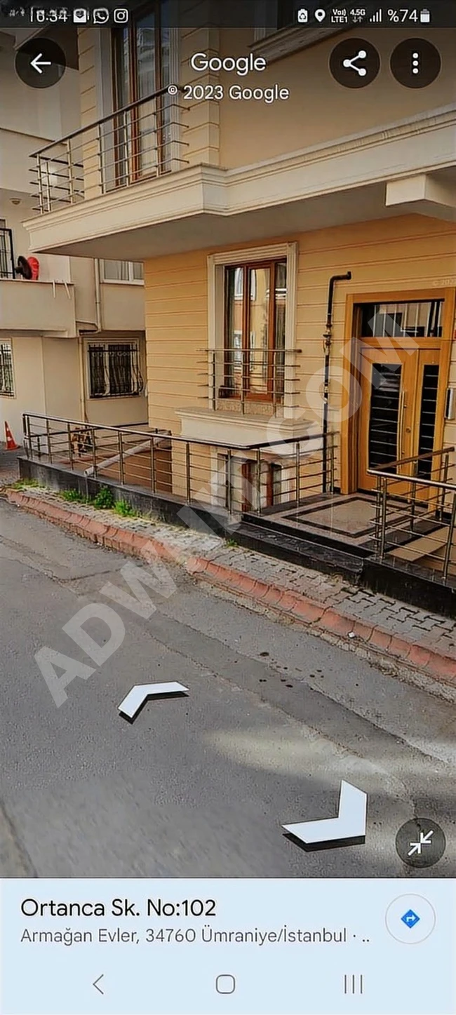 3+1 Duplex Apartment for Sale in ARMAĞANEVLER Area - from YLDIZ EMLAK