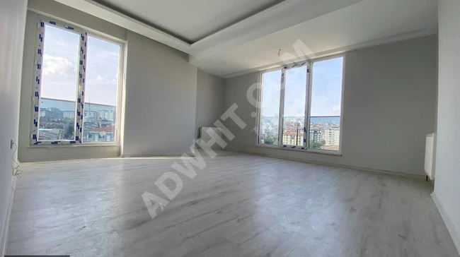 A new 3+1 apartment for sale with a front view, a spacious kitchen, and a private bathroom (for the parents).