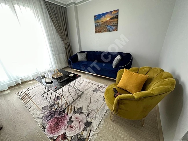 For rent: fully furnished luxury apartment 2+1 in a new building by DÜRÜST EMLAK.