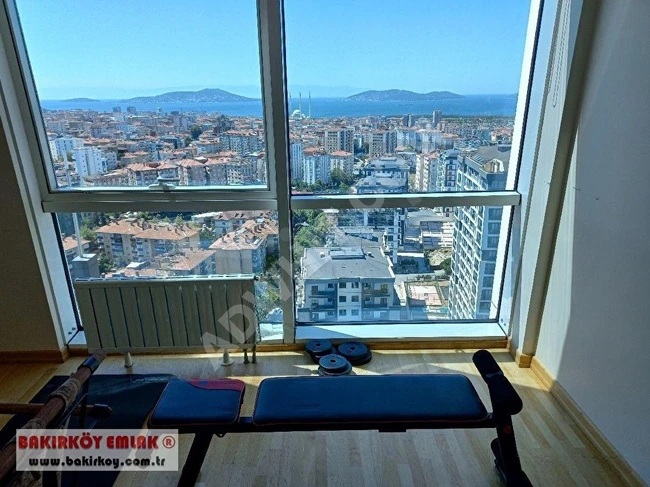 3+1 Apartment with Full Sea View in Maltepe, DAP Royal Center