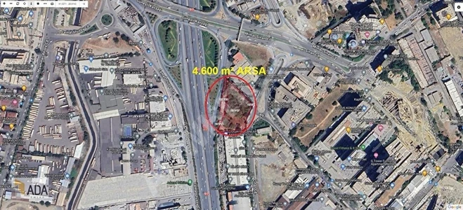 Basınekspres'e Cepheli 4.600 m² Arsa