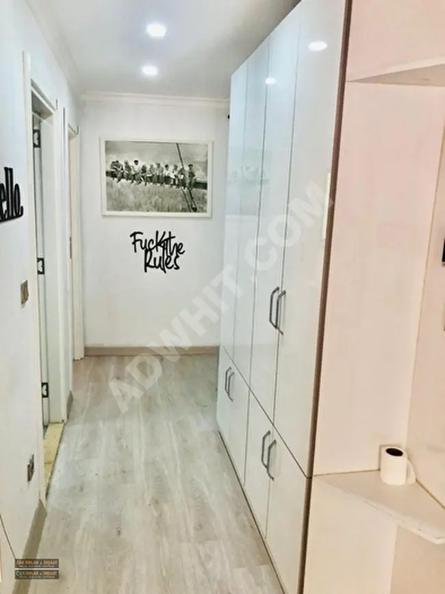 Apartment in Cihangir, 5 minutes from Taksim, in a new and modern building, with a balcony, elevator, (2) air conditioners, central heating.