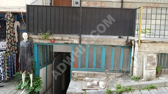 Basement shop for sale in BAHÇELİEVLER YENİBOSNA