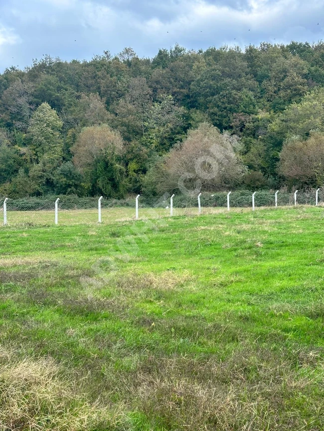 An agricultural land - with an area of 612 square meters - in Çatalca Karacaköy.