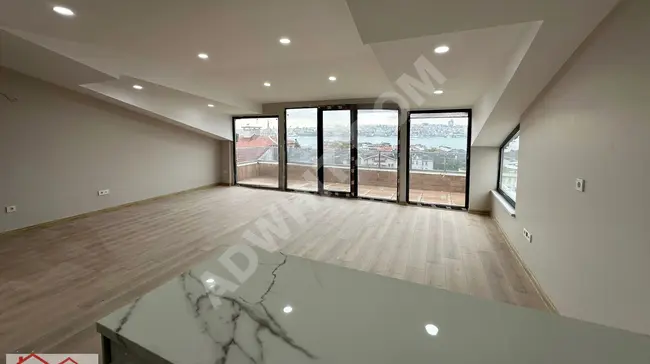 Duplex apartment with a full view of the historic peninsula and the sea, located in the AZİZ MAHMUT HÜDAYİ neighborhood, Üsküdar area.