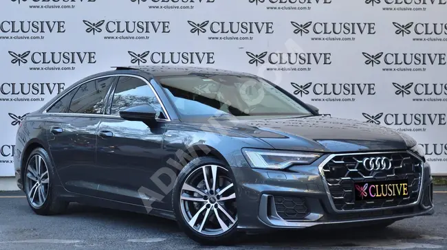 سيارة AUDI A6 45 TFSI QUATTRO S LİNE موديل 2023 - من الوكيل - بدون طلاء