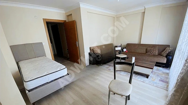 1+1 apartment for sale in a middle floor with separate kitchen in a great location, just 50 meters from the metro station.