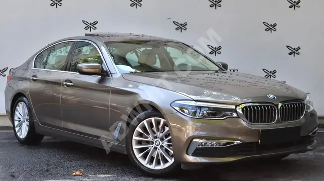 سيارة BMW 5.20İ LUXURY LINE موديل 2017 - مركز صيانة معتمد - بدون طلاء