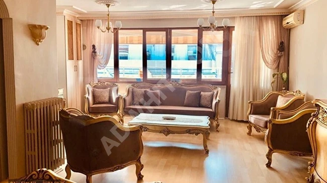 3+1 apartment with an area of 140 m² featuring a balcony, a wonderful terrace, and a city view in Taksim Cihangir on the main street.