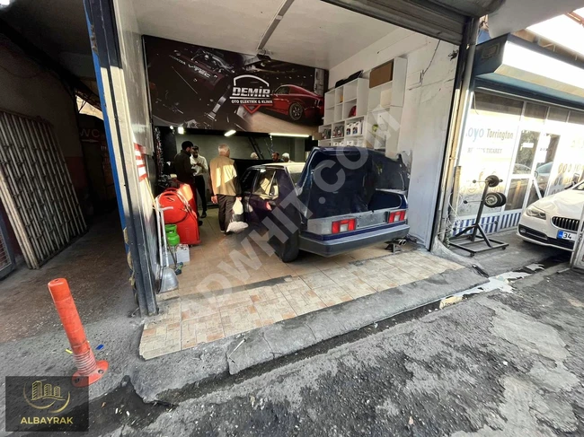 Shop for sale at the entrance of SANAYİ SİTESİ - by ALBAYRAK EMLAK