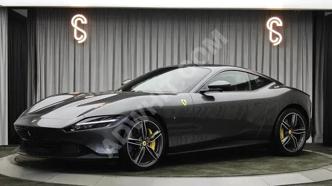 FERRARI ROMA 3.9 V8 بقوة 620 حصان, موديل 2021, كربون , سيراميك, بدون عيوب - SCLASS