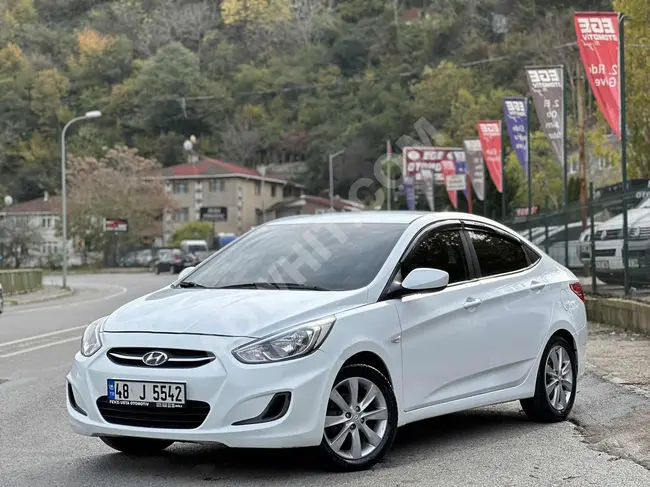 سيارة HYUNDAİ ACCENT BLUE موديل 2017  بناقل حركة أوتوماتيكي مع إمكانية التقسيط على 12 شهرًا عبر بطاقة الائتمان