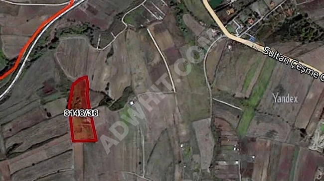 Land for sale with an area of 900 square meters in the AKÖREN neighborhood in SİLİVRİ