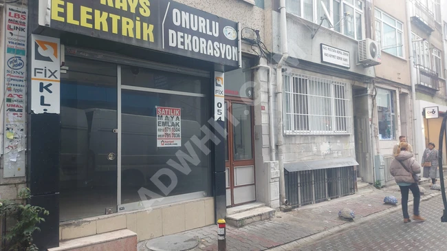 Shop for sale, with an area of 165 square meters, on two floors, near the center, close to İstanbul Cd. Street.