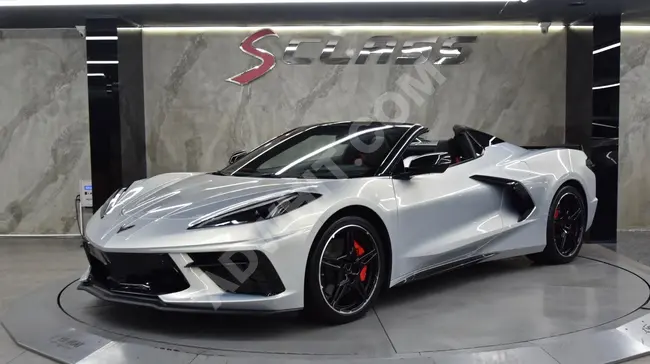 CORVETTE 6.2 STINGRAY  موديل 2022 قابلة للتحويل - نظام صوت BOSE - عرض على الزجاج الامامي -SCLASS