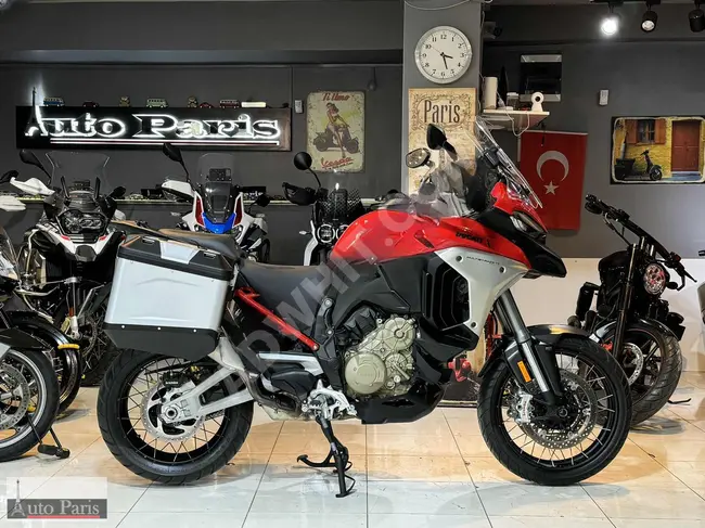 دراجة نارية  Multistrada V4 Rally موديل 2023 كاملة بدون عيوب