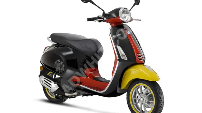 دراجة نارية VESPA PRIMAVERA موديل 2023 - 150 والت ديزني 12 قسطًا