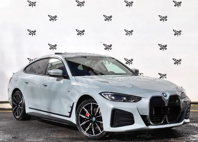 2023 - BMW  İ4 eDRIVE 40 M SPORT-LASER  - من الوكالة - بدون طلاء - من شركة X-CLUSIVE