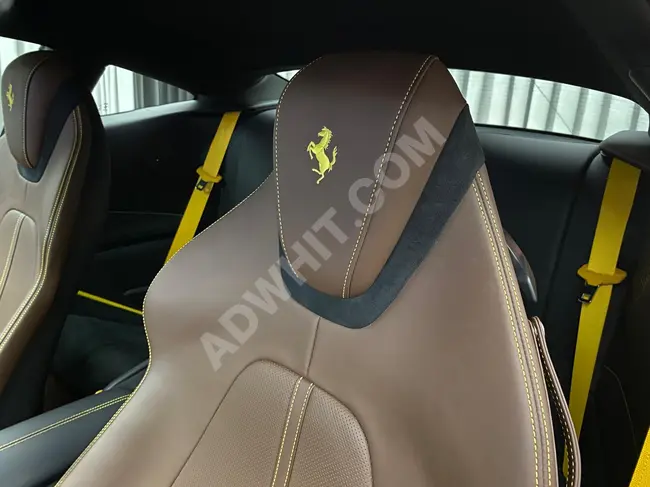 FERRARI ROMA 3.9 V8 بقوة 620 حصان, موديل 2021, كربون , سيراميك, بدون عيوب - SCLASS