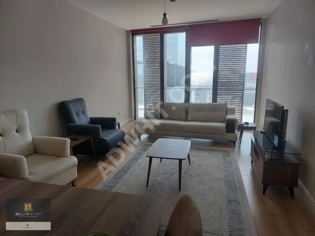 Furnished 1+1 apartment for sale in AKBATI YEŞİL KULE RESIDENCE