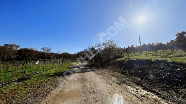 A plot of land measuring 9415 m² for sale in TUZLA, designated for residential and villa construction with a 0.80 system.