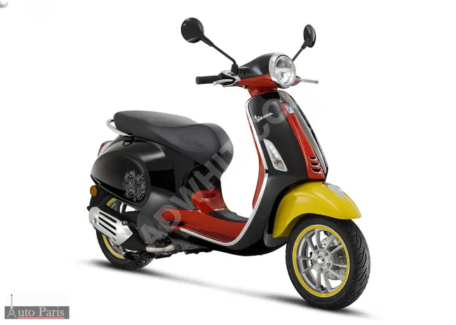 دراجة نارية VESPA PRIMAVERA موديل 2023 - 150 والت ديزني 12 قسطًا